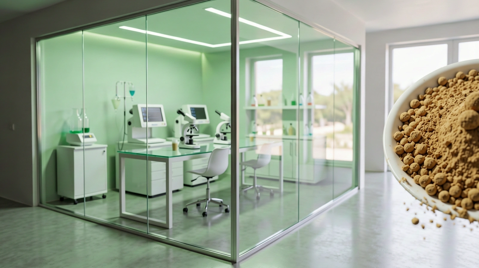 NutrioBookings Laboratory Atmosphere